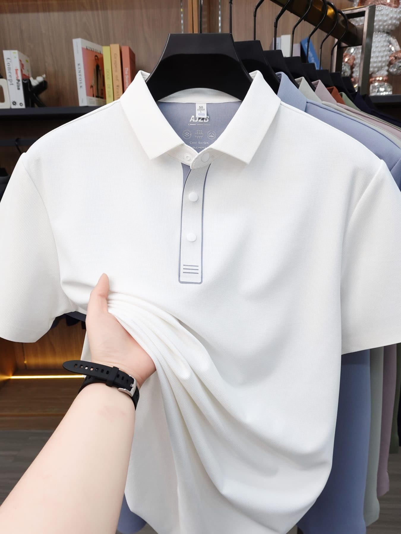 Performance Polo — Neutral Tones