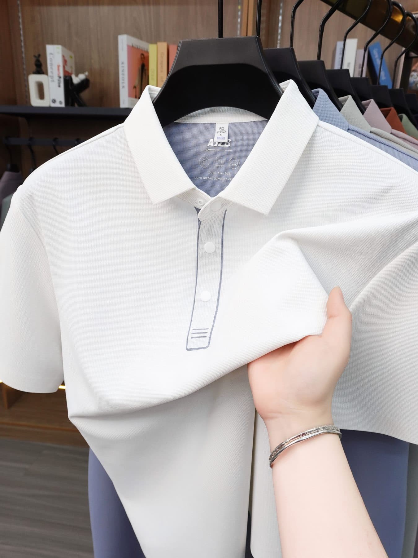 Performance Polo — Neutral Tones