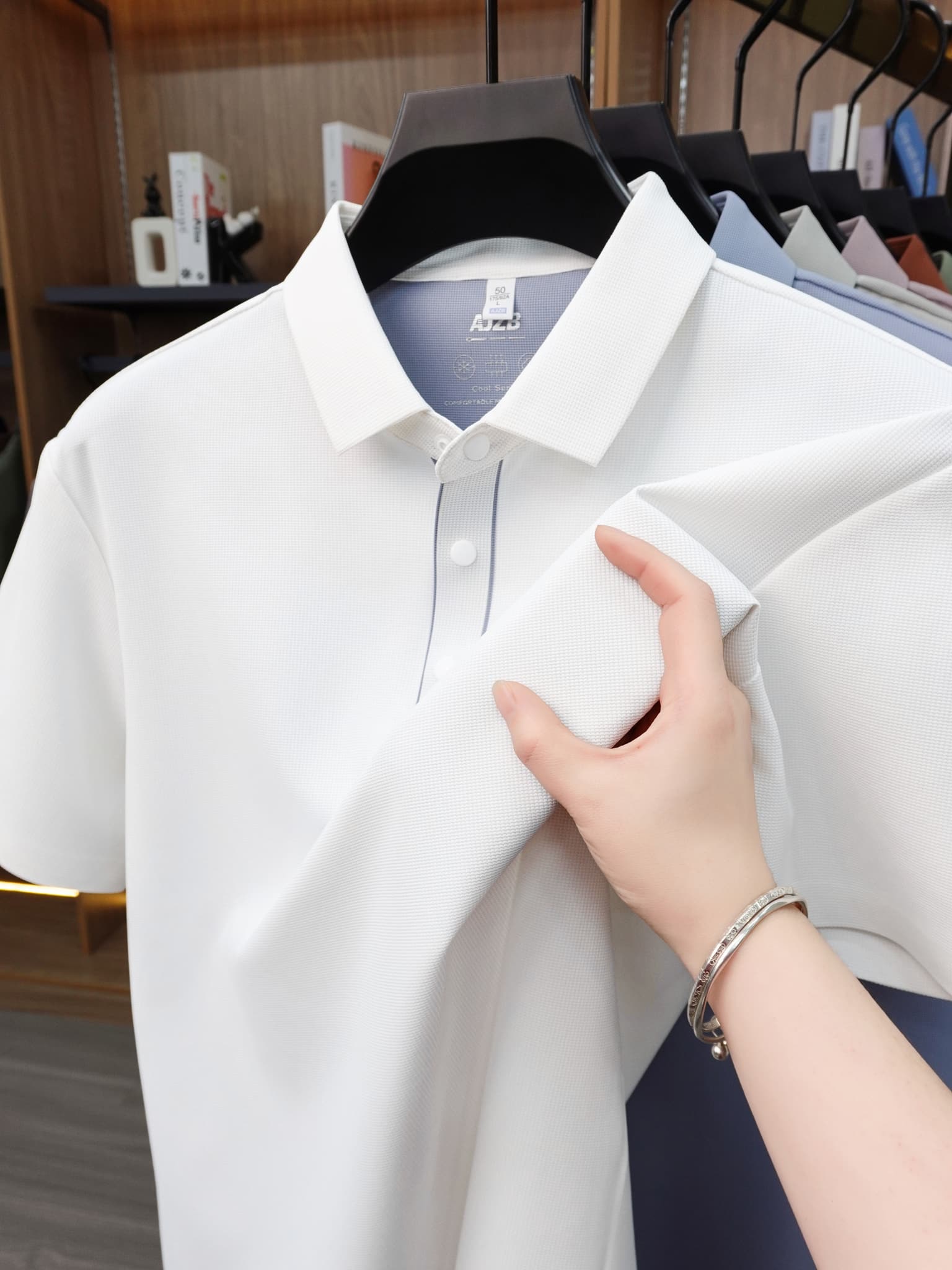 Performance Polo — Neutral Tones